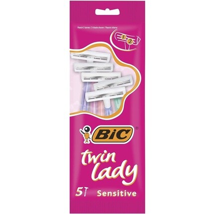 Бритва Twin Lady Sensitive, 5 шт., Bic
Бритва Twin Lady Sensitive, 5 шт., Bic
