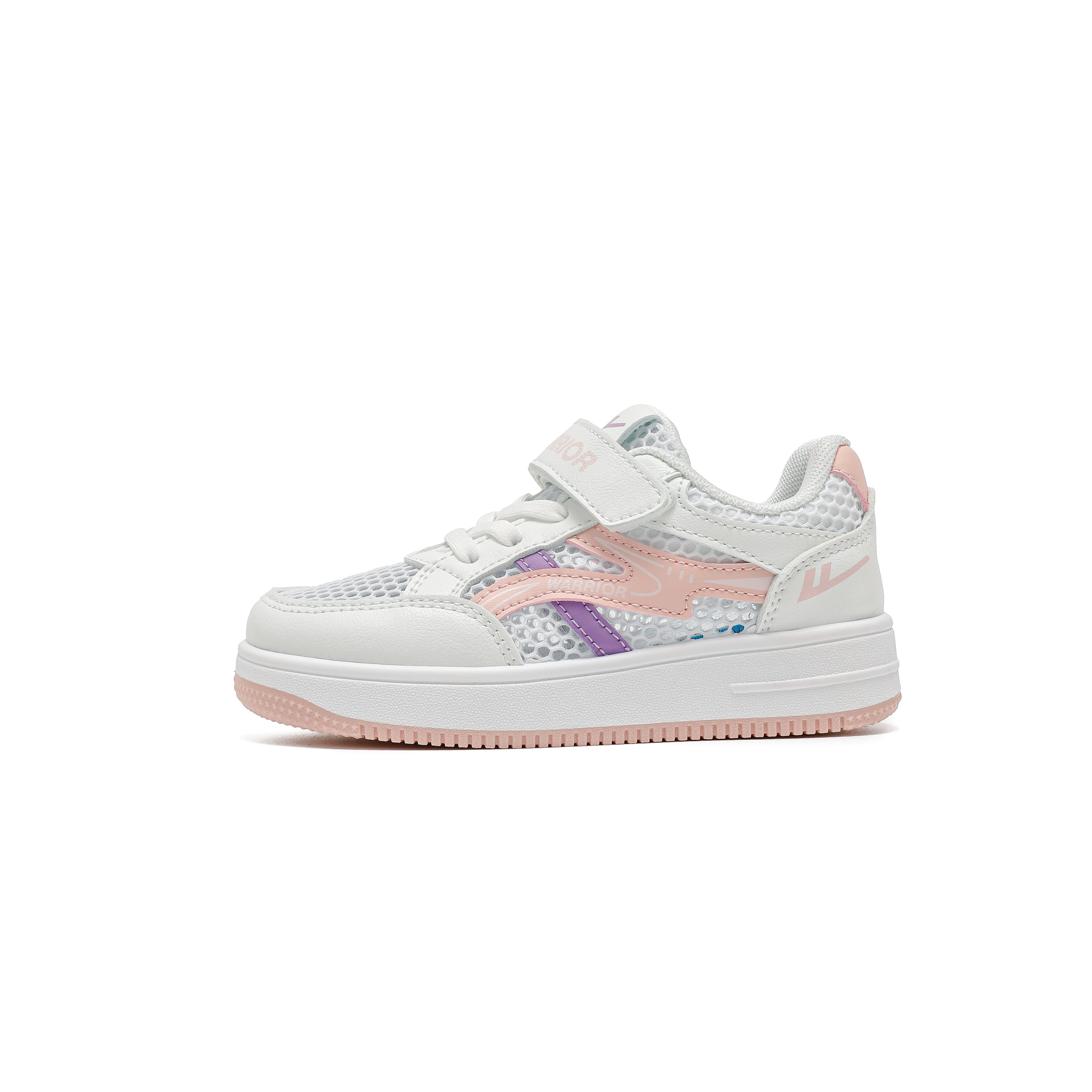 Дышащие, легкие, амортизирующие, низкие детские кроссовки для скейтбординга. WARRIOR, белый/розовый
Дышащие, легкие, амортизирующие, низкие детские кроссовки для скейтбординга. WARRIOR, белый/розовый