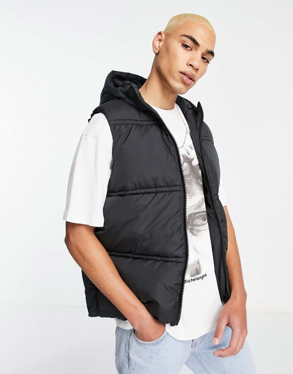 Черный пуховик с капюшоном ASOS DESIGN
Черный пуховик с капюшоном ASOS DESIGN