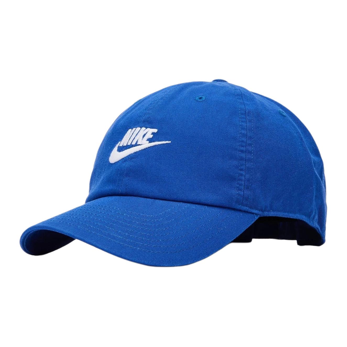 Nike Хлопковая бейсболка унисекс королевского синего цвета, Royal Blue
Nike Хлопковая бейсболка унисекс королевского синего цвета, Royal Blue