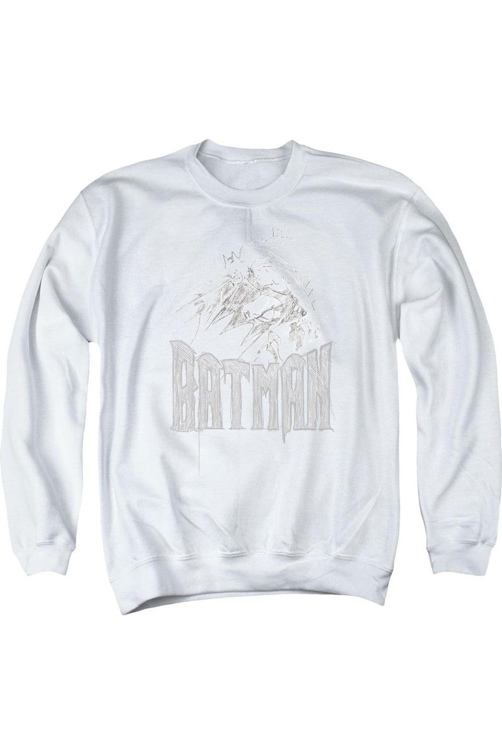Толстовка Batman Knight Sketch для взрослых с круглым вырезом Gildan, белый
Толстовка Batman Knight Sketch для взрослых с круглым вырезом Gildan, белый