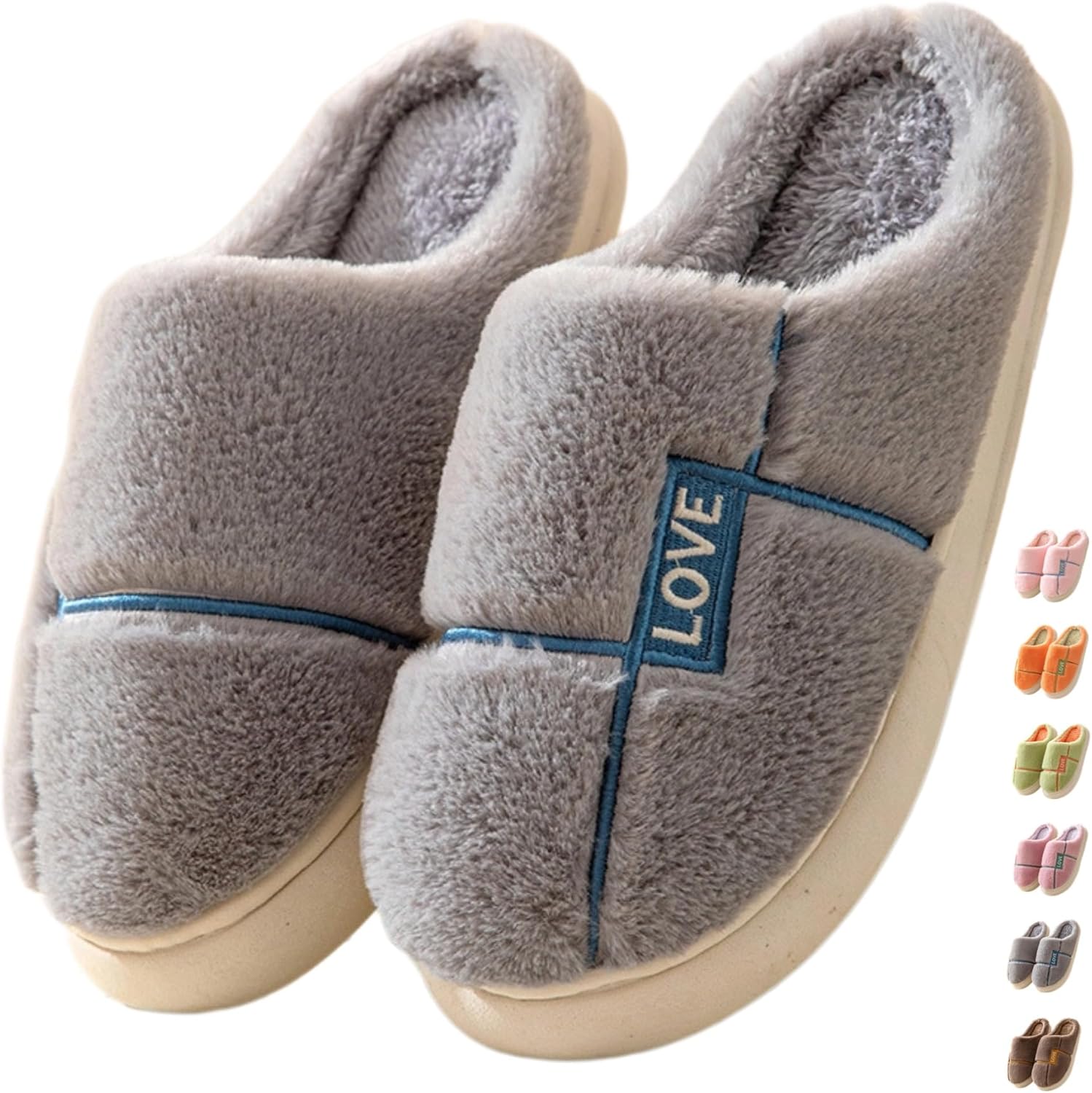 Домашние тапочки iwhgrmp для женщин и мужчин, плюшевые хлопковые зимние теплые тапочки, милые комнатные тапочки для пары, мягкая подошва, тапочки для спальни, нескользящие шлепанцы, серый
Домашние тапочки iwhgrmp для женщин и мужчин, плюшевые хлопковые зимние теплые тапочки, милые комнатные тапочки для пары, мягкая подошва, тапочки для спальни, нескользящие шлепанцы, серый