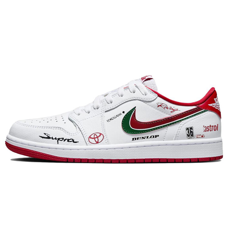 Кроссовки Air Jordan 1 Vintage Basketball Shoes Unisex Low-top White/red, белый/красный
Кроссовки Air Jordan 1 Vintage Basketball Shoes Unisex Low-top White/red, белый/красный