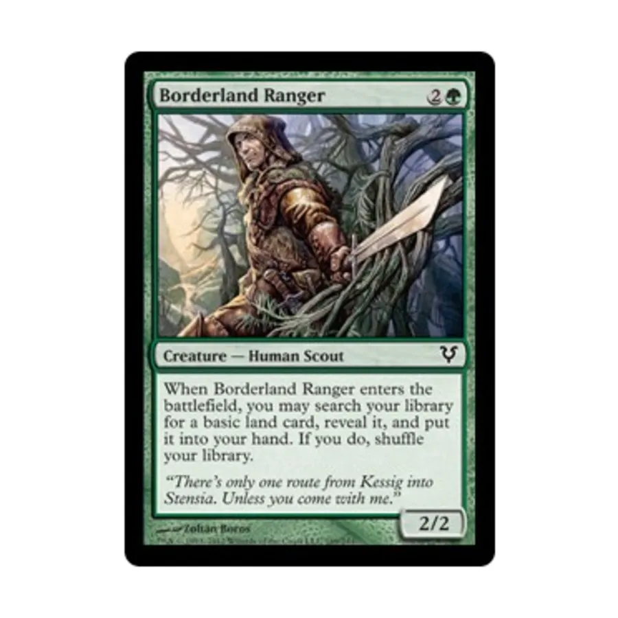 CCG Пограничный рейнджер (C) (фольга), MTG - Avacyn Restored
CCG Пограничный рейнджер (C) (фольга), MTG - Avacyn Restored