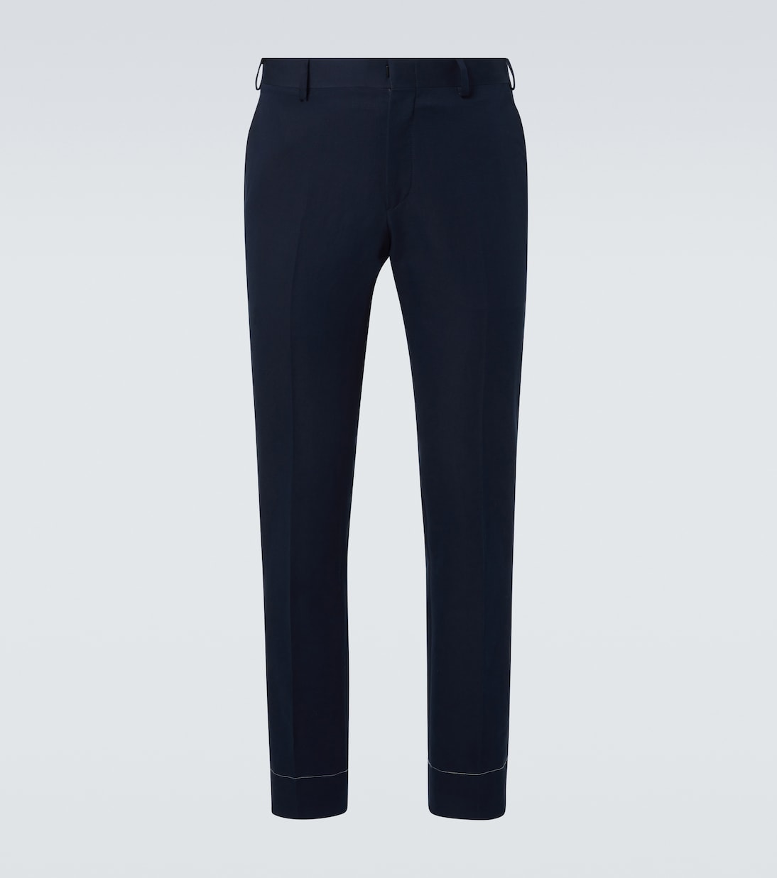 Прямые брюки из льна и хлопка Пиенца Brioni, темно-синий
Прямые брюки из льна и хлопка Пиенца Brioni, темно-синий