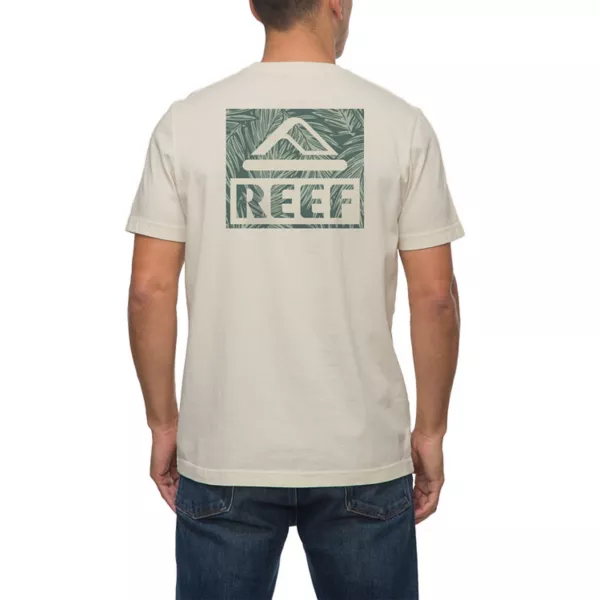 Мужская футболка с изображением ладоней Reef, бежевый
Мужская футболка с изображением ладоней Reef, бежевый