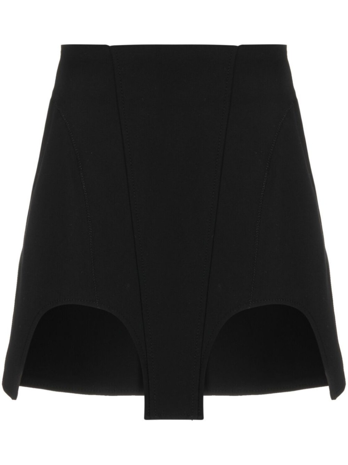 Юбка мини Dion Lee, черный 
Юбка мини Dion Lee, черный