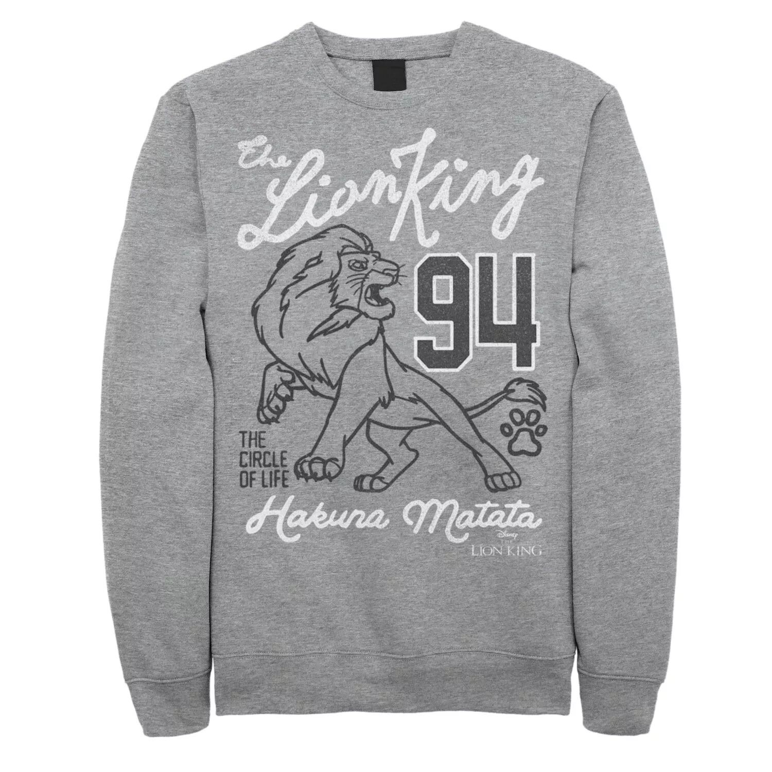 Мужская флисовая футболка с логотипом The Lion King Simba '94 The Circle Of Life Line Art Disney, Серый, Мужская флисовая футболка с логотипом The Lion King Simba '94 The Circle Of Life Line Art Disney
Мужская флисовая футболка с логотипом The Lion King Simba '94 The Circle Of Life Line Art Disney, Серый, Мужская флисовая футболка с логотипом The Lion King Simba '94 The Circle Of Life Line Art Disney