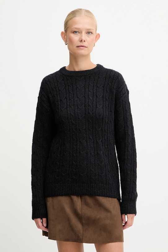 Свитер МАРКОВКА из смесовой шерсти Silvian Heach, черный
Свитер МАРКОВКА из смесовой шерсти Silvian Heach, черный