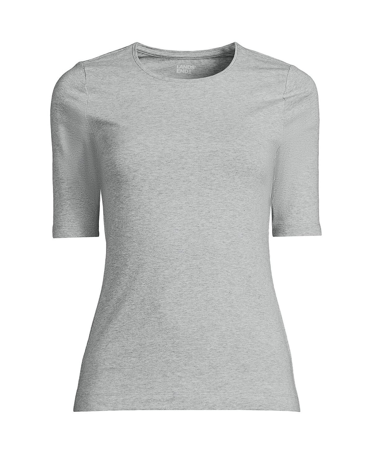 Женский легкий трикотажный топ с круглым вырезом и рукавами до локтя больших размеров Lands' End, Серый, Женский легкий трикотажный топ с круглым вырезом и рукавами до локтя больших размеров Lands' End
Женский легкий трикотажный топ с круглым вырезом и рукавами до локтя больших размеров Lands' End, Серый, Женский легкий трикотажный топ с круглым вырезом и рукавами до локтя больших размеров Lands' End