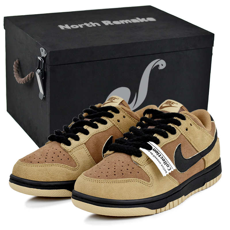 Nike Скользоустойчивые износостойкие низкие скейтерские кроссовки Dunk Unisex коричневые Brown Trace в подарочной упаковке 2, цвет Brown Trace-Gift Box 2
Nike Скользоустойчивые износостойкие низкие скейтерские кроссовки Dunk Unisex коричневые Brown Trace в подарочной упаковке 2, цвет Brown Trace-Gift Box 2