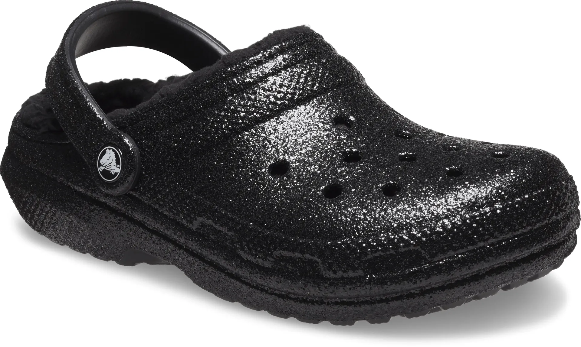 Сабо Crocs "Classic Glitter Lined Clog", для использования в помещении и на открытом воздухе, черный
Сабо Crocs "Classic Glitter Lined Clog", для использования в помещении и на открытом воздухе, черный