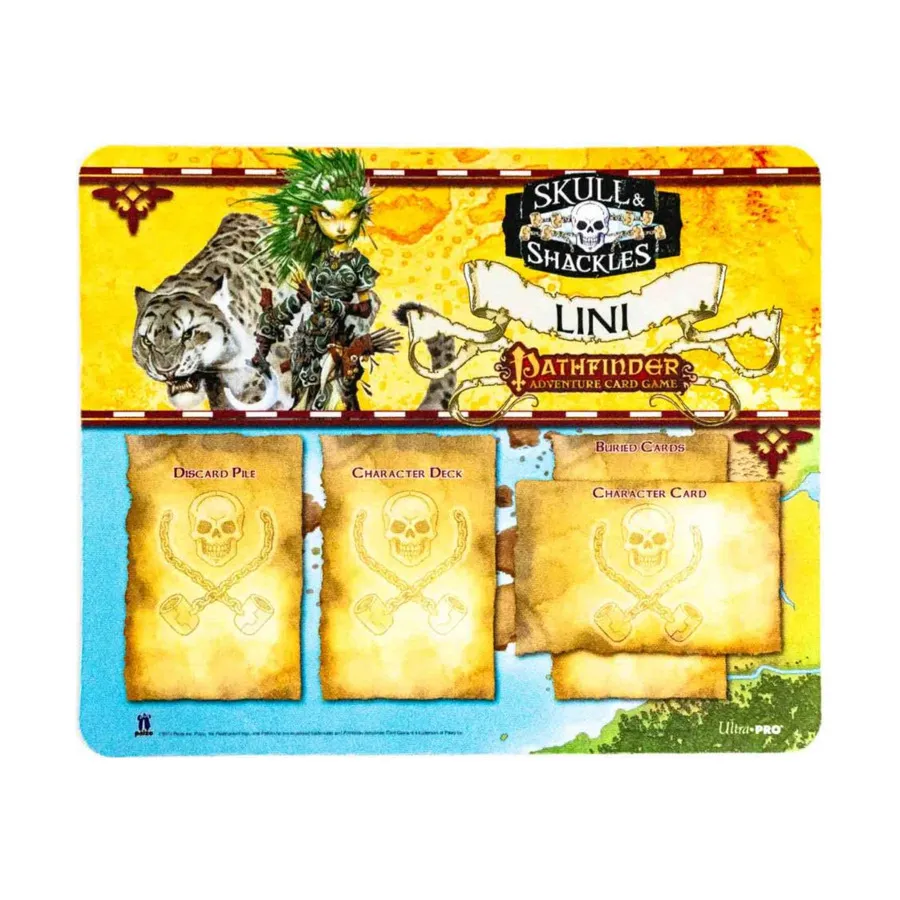 Мини-коврики Череп и Кандалы - Lini, Pathfinder Adventure Card Game - Playmats 
Мини-коврики Череп и Кандалы - Lini, Pathfinder Adventure Card Game - Playmats