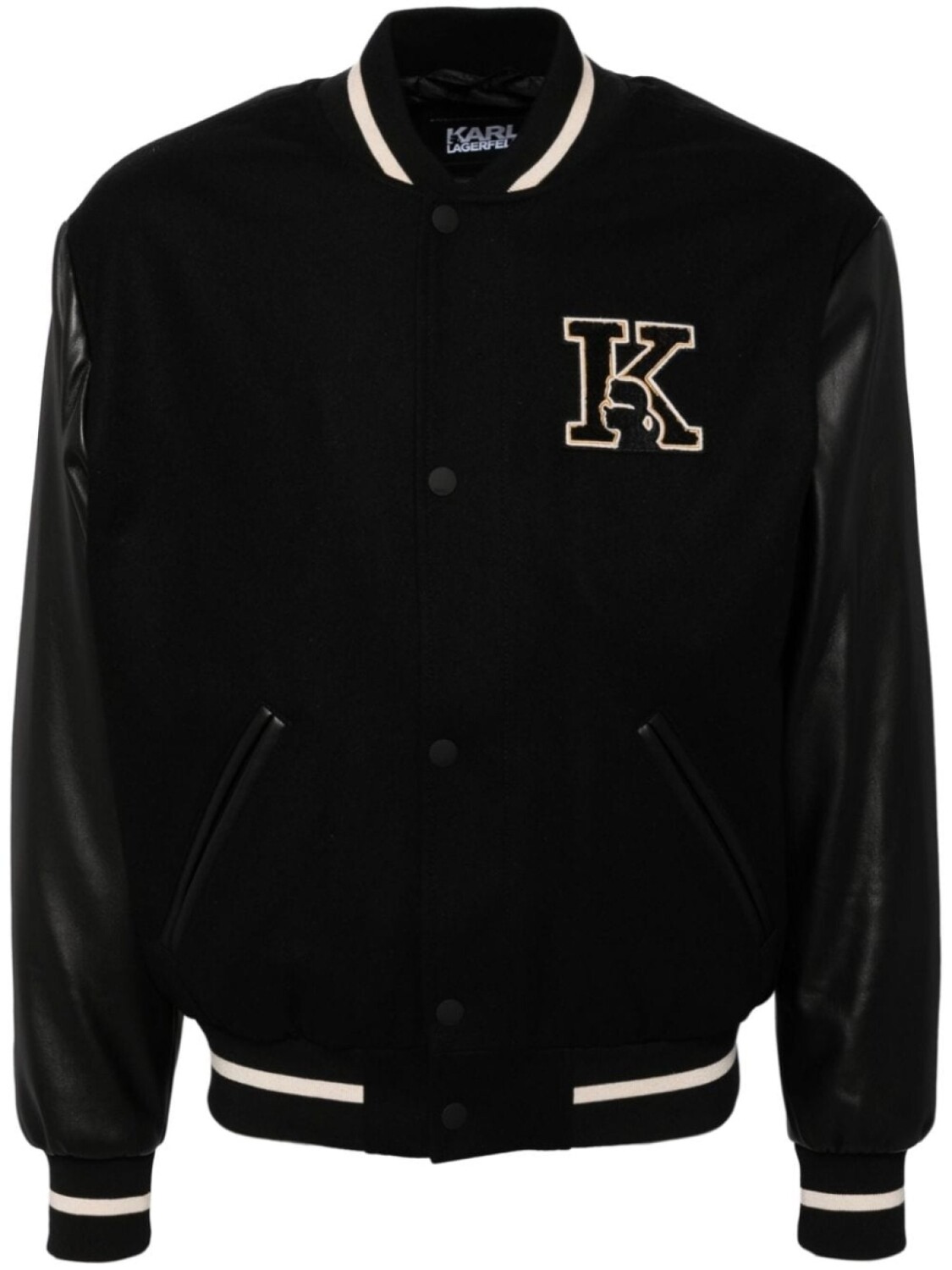 Куртка-бомбер с нашивкой-логотипом Карла Лагерфельда Karl Lagerfeld, черный
Куртка-бомбер с нашивкой-логотипом Карла Лагерфельда Karl Lagerfeld, черный
