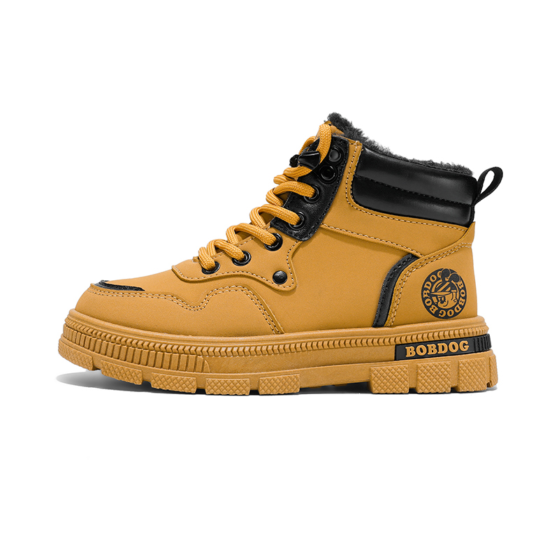 Противоскользящие и износостойкие теплые детские ботинки BOBDOG, коричневый
Противоскользящие и износостойкие теплые детские ботинки BOBDOG, коричневый