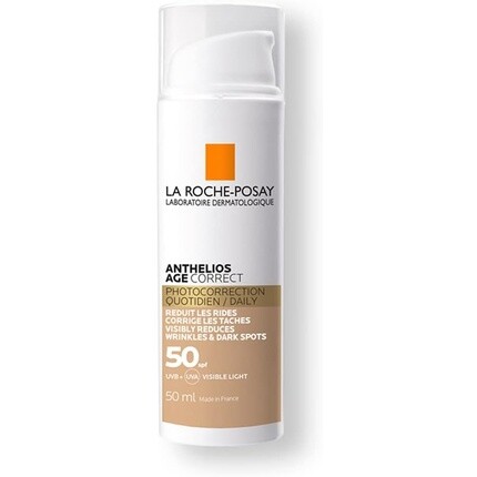 Anthelios Age Correct Tt Цветной солнцезащитный крем Spf50 50 мл, La Roche-Posay
Anthelios Age Correct Tt Цветной солнцезащитный крем Spf50 50 мл, La Roche-Posay