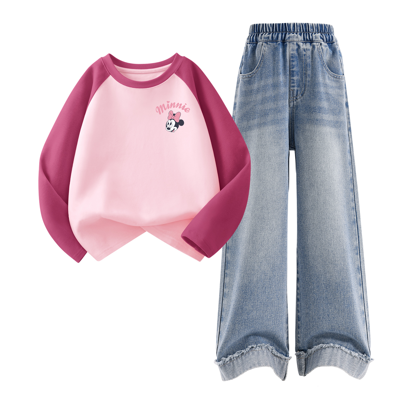 Детская повседневная спортивная одежда Disney, светло-голубой
Детская повседневная спортивная одежда Disney, светло-голубой