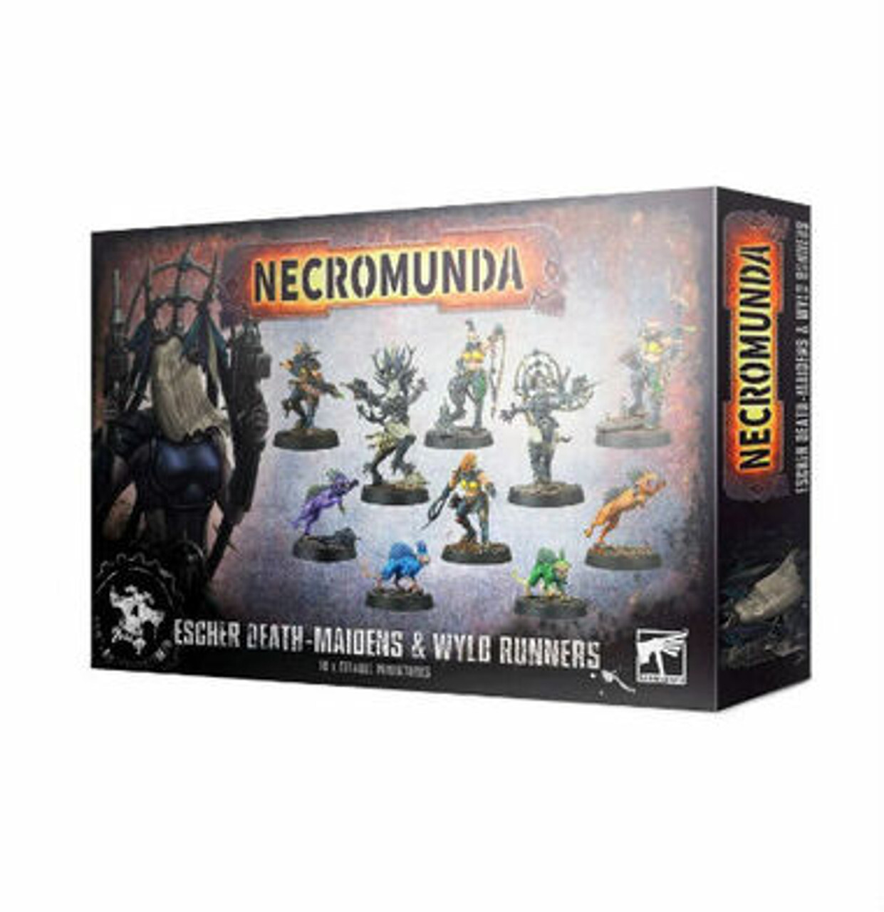 Миниатюра Necromunda: Escher Death-maidens & Wyld Runners
Миниатюра Necromunda: Escher Death-maidens & Wyld Runners