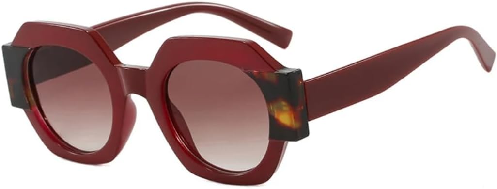 Модные роскошные солнцезащитные очки Polygon для женщин, классические ретро-очки для мужчин, солнцезащитные очки для вождения и путешествий, защита от УФ-излучения UV400 VVTWSSW, Red Tea
Модные роскошные солнцезащитные очки Polygon для женщин, классические ретро-очки для мужчин, солнцезащитные очки для вождения и путешествий, защита от УФ-излучения UV400 VVTWSSW, Red Tea