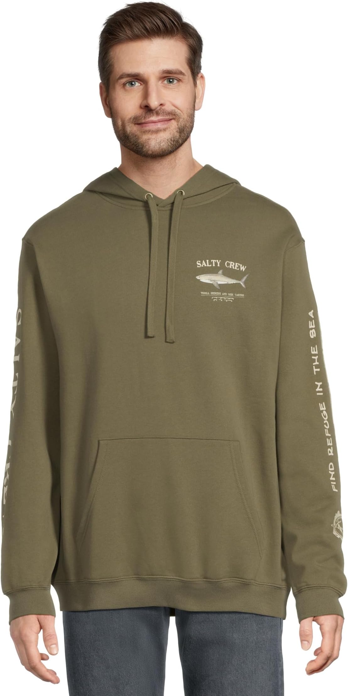 Мужская флисовая кофта Bruce Salty Crew, Dusty Olive
Мужская флисовая кофта Bruce Salty Crew, Dusty Olive