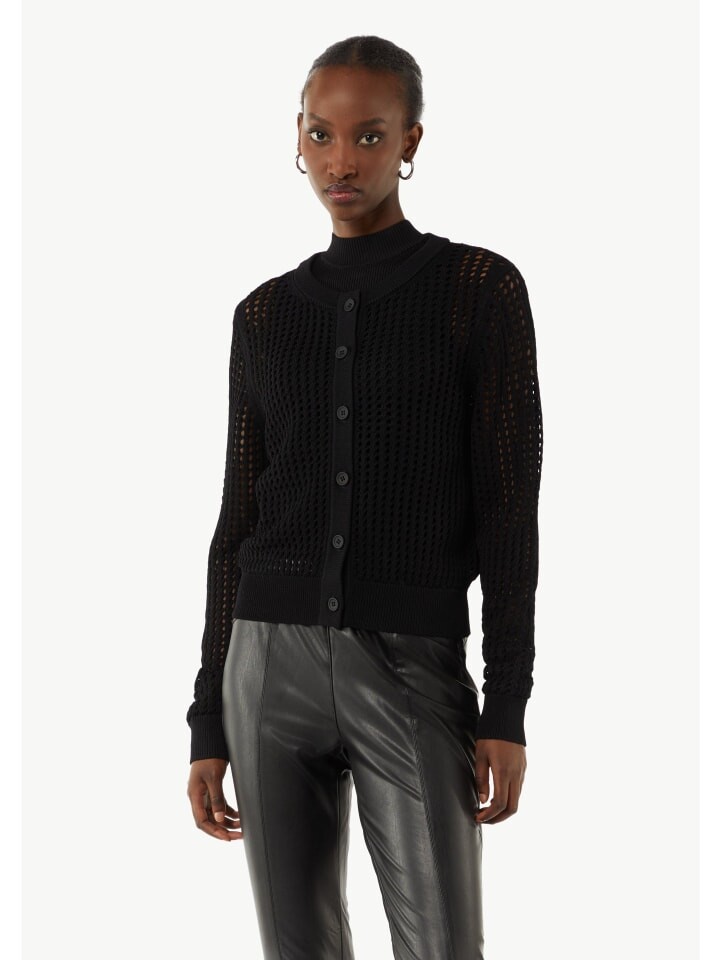 Кардиган comma Strickjacke langarm, черный
Кардиган comma Strickjacke langarm, черный