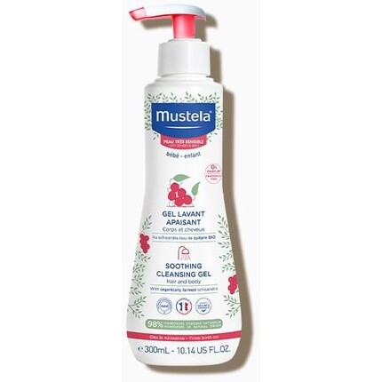 Mustela Успокаивающий очищающий гель 300 мл
Mustela Успокаивающий очищающий гель 300 мл