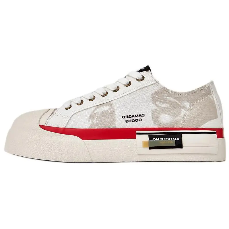 ARTICLE NO. Низкие кеды из холста унисекс бело-красные, цвет White & Red
ARTICLE NO. Низкие кеды из холста унисекс бело-красные, цвет White & Red