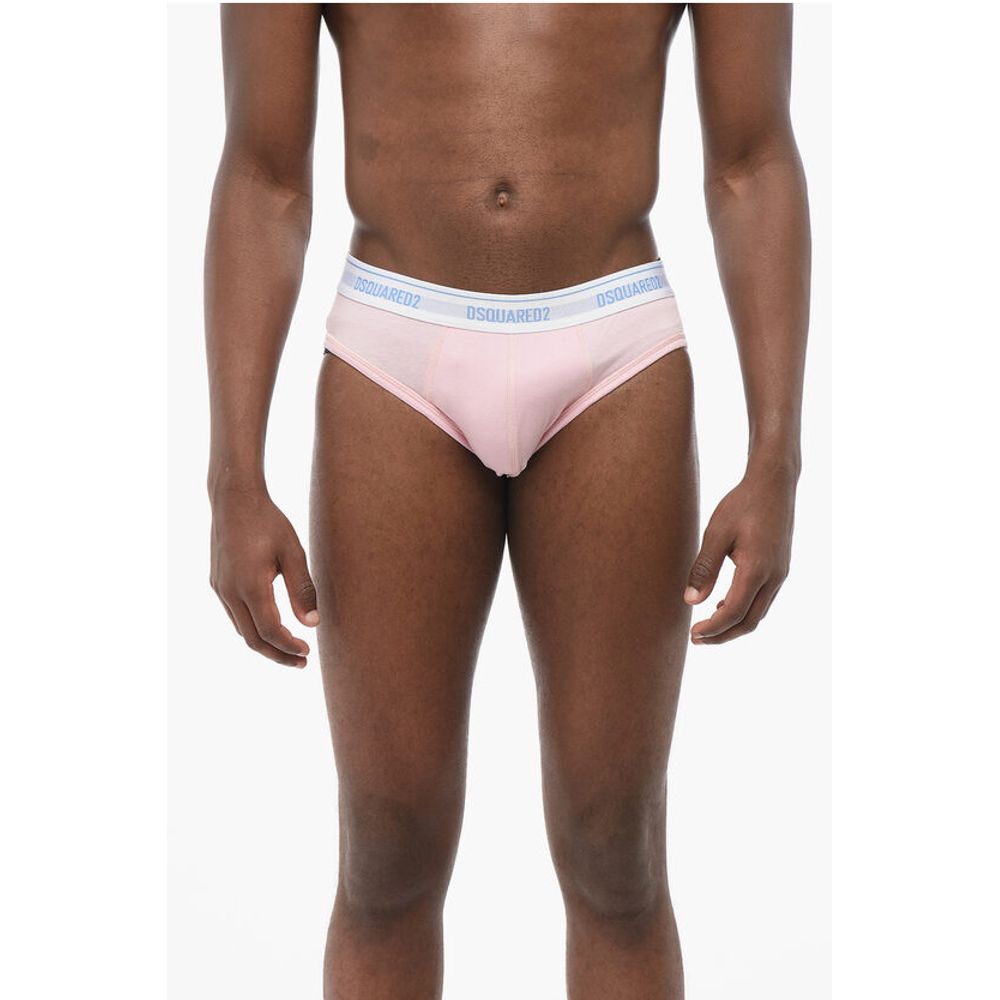Трусы из эластичного хлопка с логотипом на поясе Dsquared2, Multicolor
Трусы из эластичного хлопка с логотипом на поясе Dsquared2, Multicolor