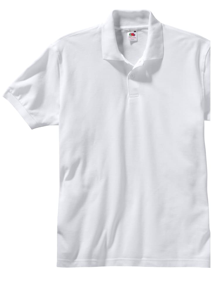 белая рубашка поло Fruit of the Loom
белая рубашка поло Fruit of the Loom