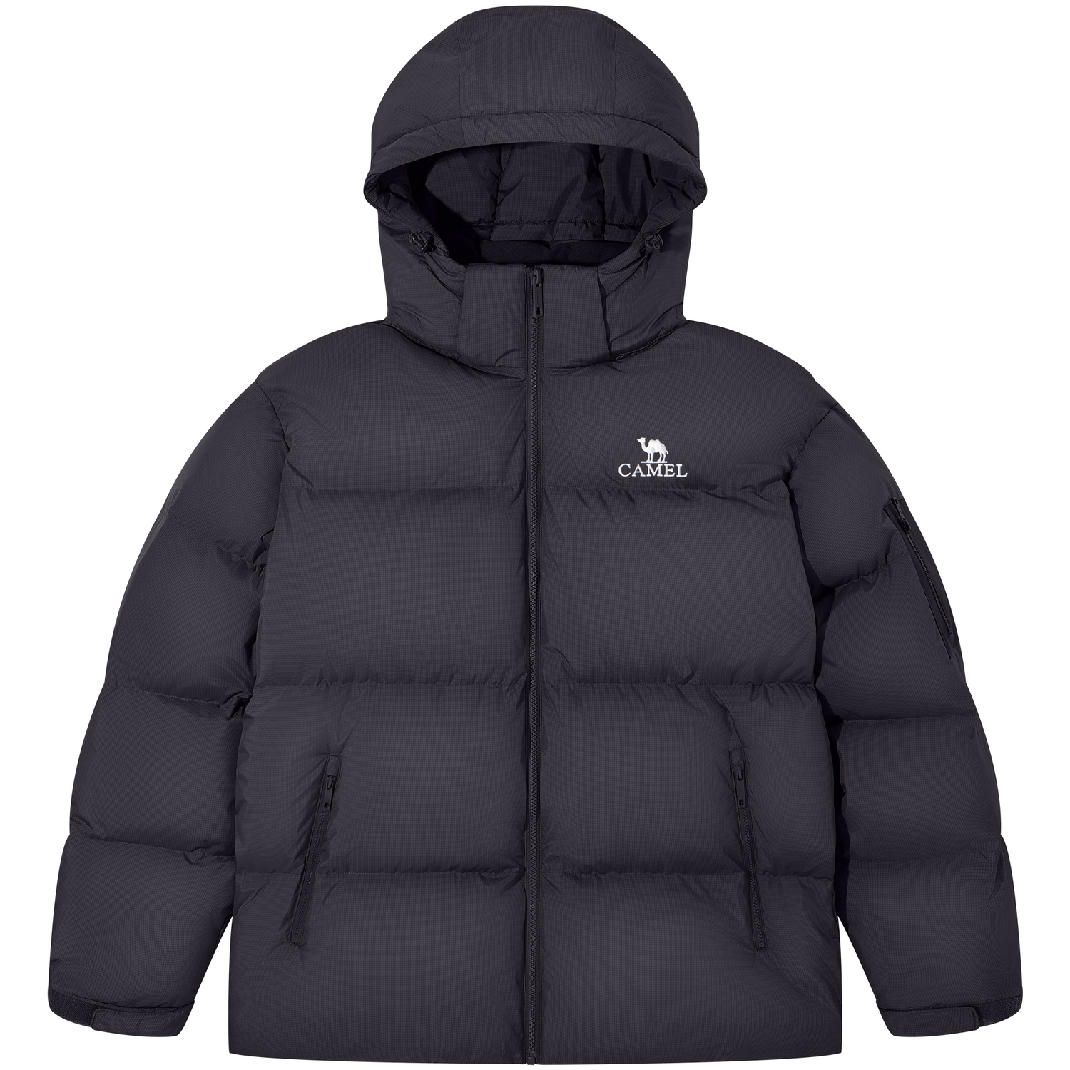 Куртка мужская CAMEL утепленная пуховая с капюшоном съемным ветрозащитная непромокаемая однотонная цвет агавы зеленый, Розовый, Куртка мужская CAMEL утепленная пуховая с капюшоном съемным ветрозащитная непромокаемая однотонная цвет агавы зеленый