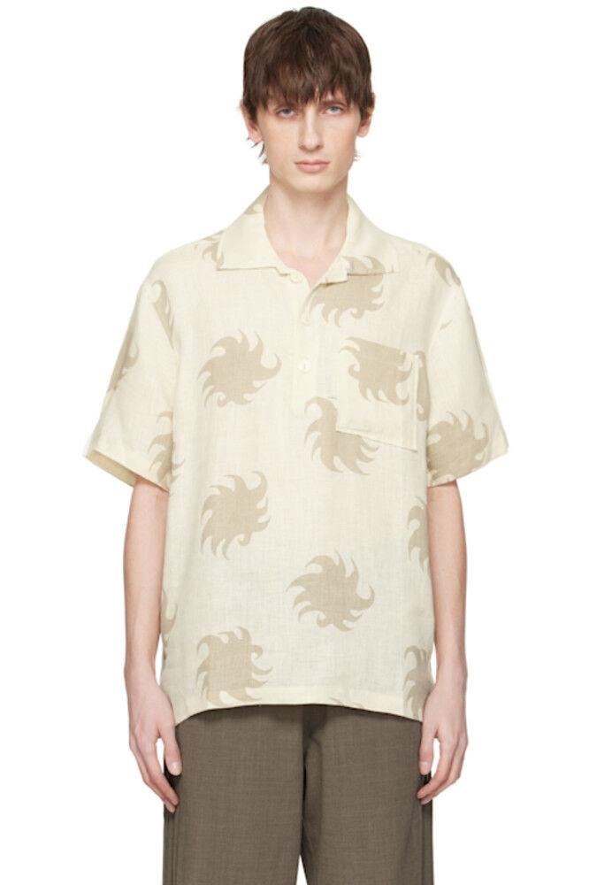 Поло из льна цвета Off-White & Beige Hazel Ember Girona OAS
Поло из льна цвета Off-White & Beige Hazel Ember Girona OAS