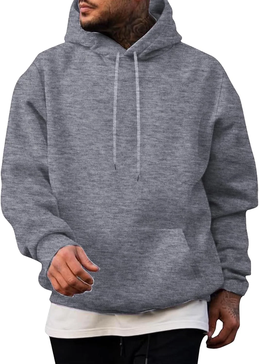 Толстовка с капюшоном для мужчин, оверсайз, с карманом
Толстовка с капюшоном для мужчин, оверсайз, с карманом