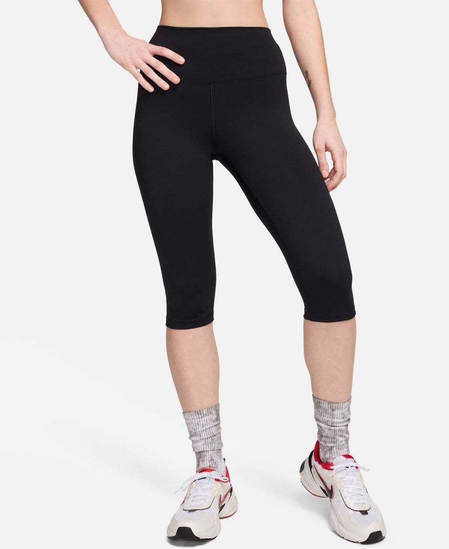 Женские леггинсы-капри с высокой талией One Nike, Black
Женские леггинсы-капри с высокой талией One Nike, Black