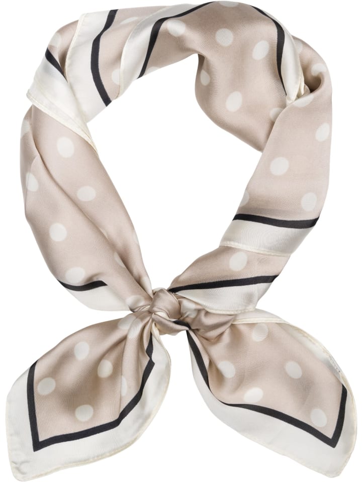 Шарф с узором в горошек в серо-бежевом цвете styleBREAKER
Шарф с узором в горошек в серо-бежевом цвете styleBREAKER