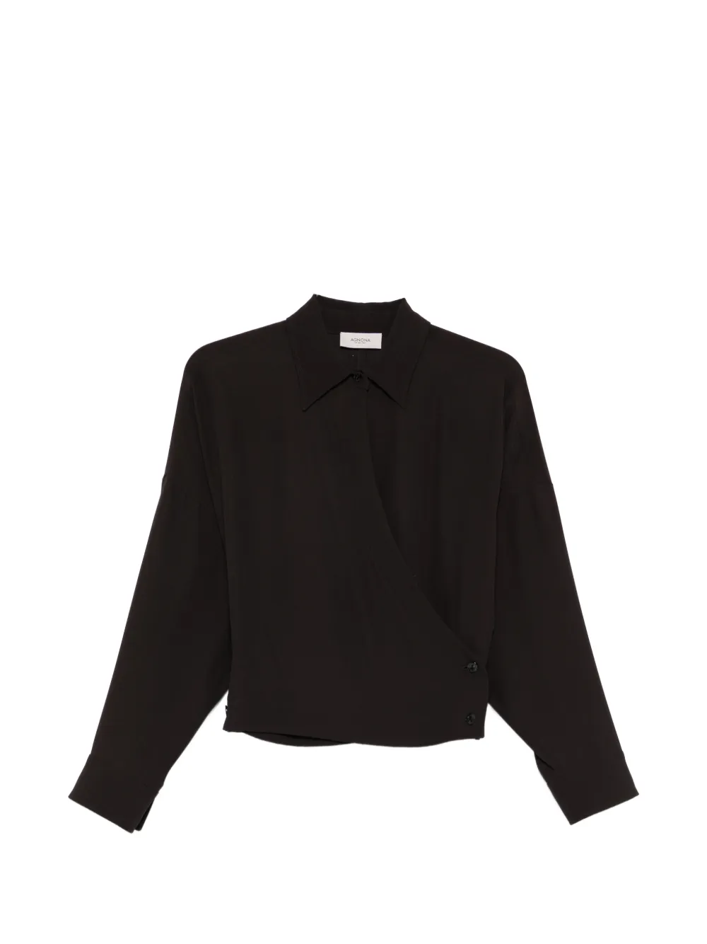 Рубашка на пуговицах Agnona, коричневый
Рубашка на пуговицах Agnona, коричневый