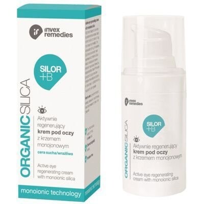 Invex Remedies, интенсивно регенерирующий крем для глаз Silor+B, 15 мл
Invex Remedies, интенсивно регенерирующий крем для глаз Silor+B, 15 мл