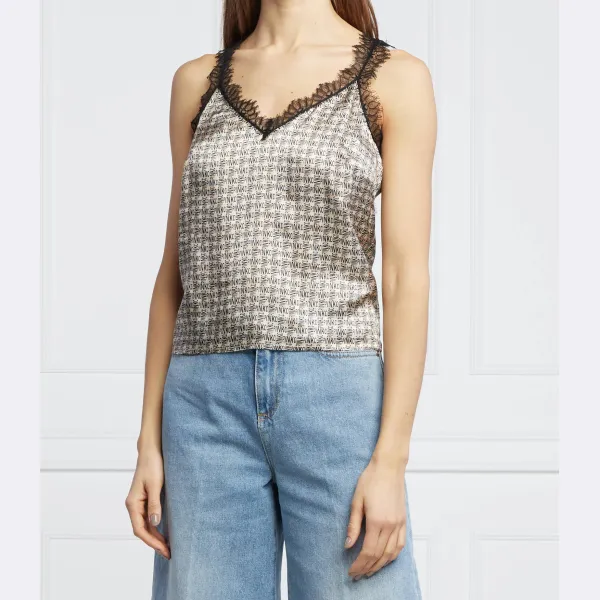 Топ Voghera стандартного кроя Pinko, бежевый
Топ Voghera стандартного кроя Pinko, бежевый