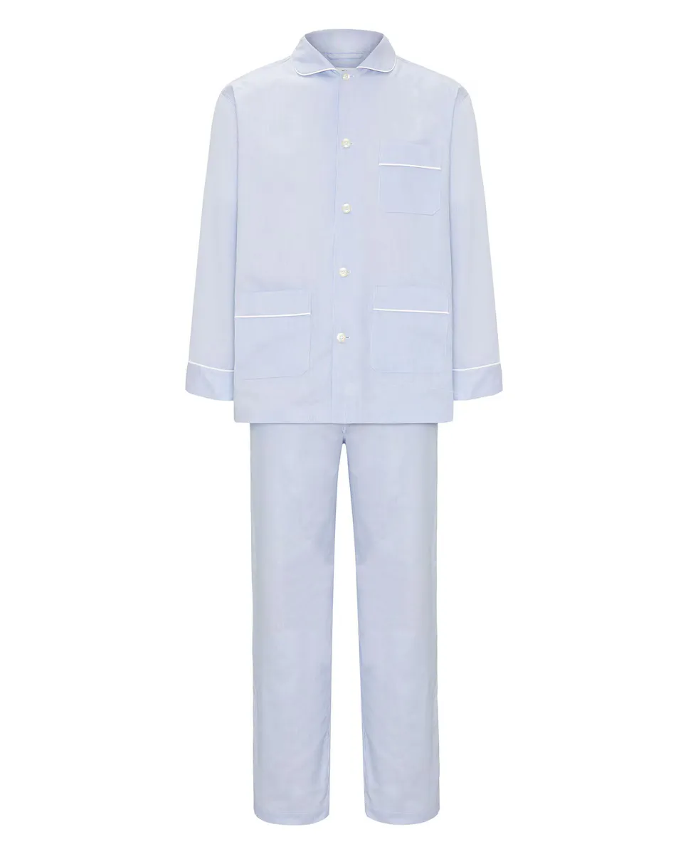 Мужская длинная пижама из хлопка Mirto, светло-голубой
Мужская длинная пижама из хлопка Mirto, светло-голубой