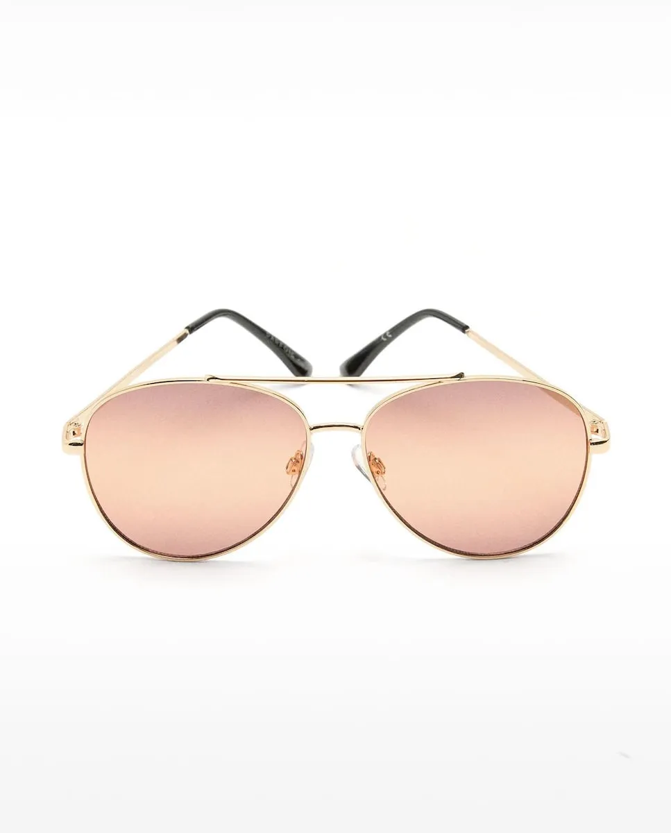 Женские солнцезащитные очки с защитой от ультрафиолета и круглой оправой из нержавеющей стали Parfois, золотой
Женские солнцезащитные очки с защитой от ультрафиолета и круглой оправой из нержавеющей стали Parfois, золотой