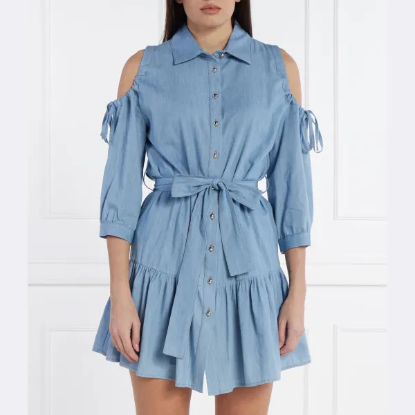 Джинсовое платье с поясом Liu Jo, синий
Джинсовое платье с поясом Liu Jo, синий