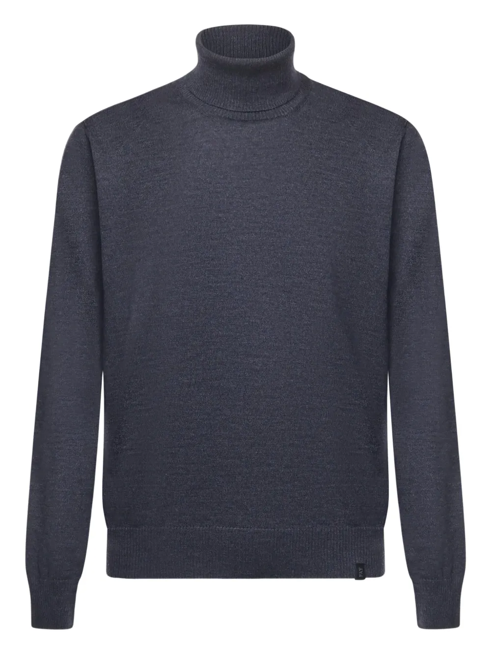 Свитер с воротником-гольф Fay, синий
Свитер с воротником-гольф Fay, синий