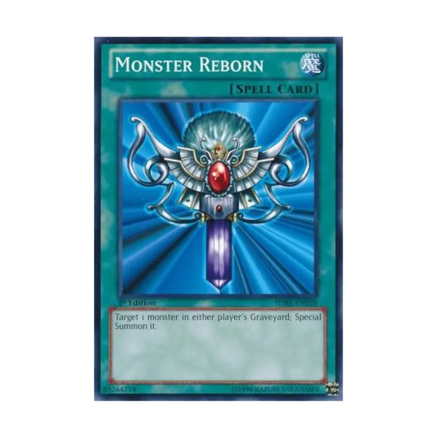 CCG Возрождение монстра (заклинание), Yu-Gi-Oh - Structure Deck - Saga of Blue-Eyes White Dragon - Singles
CCG Возрождение монстра (заклинание), Yu-Gi-Oh - Structure Deck - Saga of Blue-Eyes White Dragon - Singles