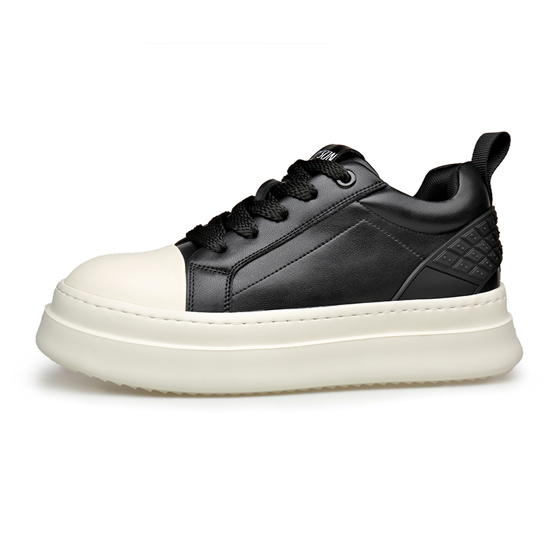 PT'SON Мужские низкие скейтерские кеды белые, цвет White
PT'SON Мужские низкие скейтерские кеды белые, цвет White