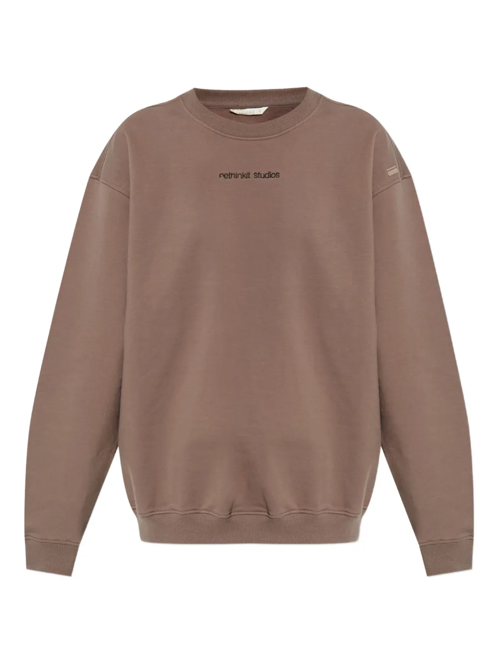 Толстовка с вышитым логотипом RETHINKIT STUDIOS, коричневый 
Толстовка с вышитым логотипом RETHINKIT STUDIOS, коричневый