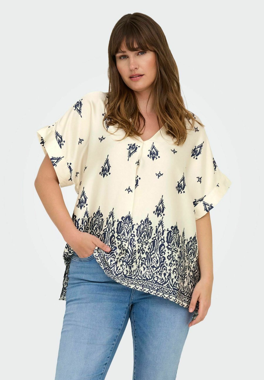 Блуза ONLY Carmakoma AZLI, White Swan/White Denim
Блуза ONLY Carmakoma AZLI, White Swan/White Denim