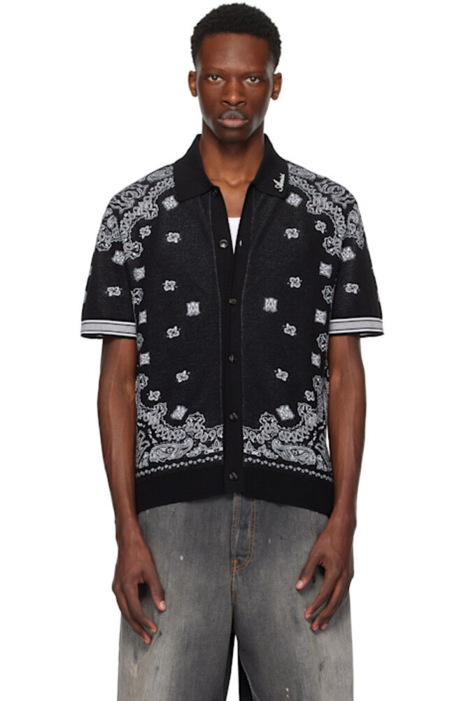 Черная бандана-поло AMIRI
Черная бандана-поло AMIRI