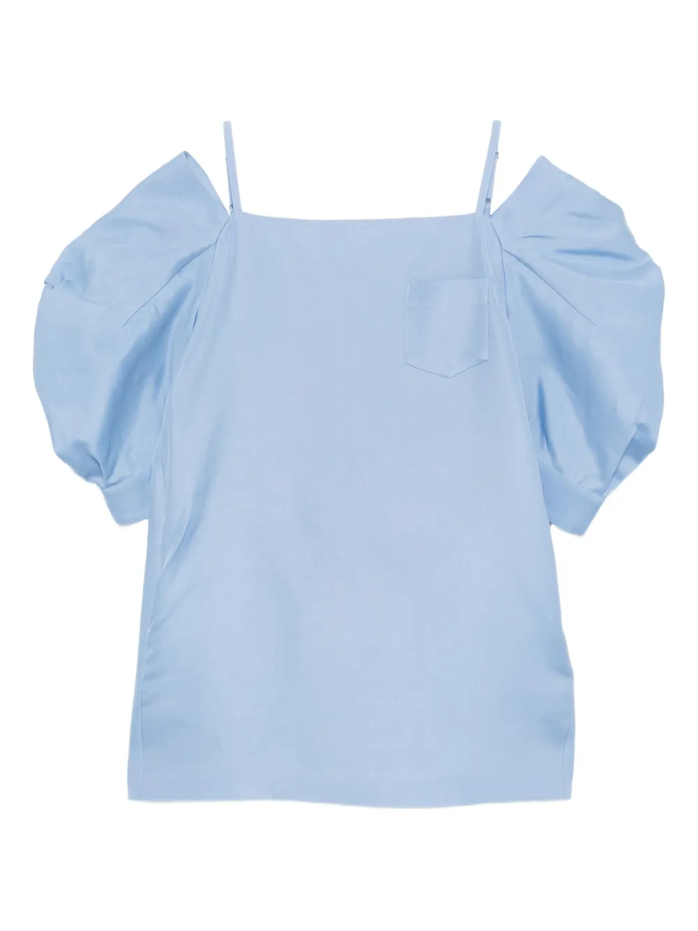 Платье с объемными рукавами SACAI, синий
Платье с объемными рукавами SACAI, синий