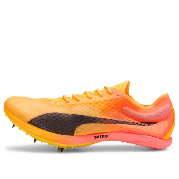 Кроссовки evospeed distance nitro elite+ 4 cleats 'orange black' Puma, оранжевый 
Кроссовки evospeed distance nitro elite+ 4 cleats 'orange black' Puma, оранжевый