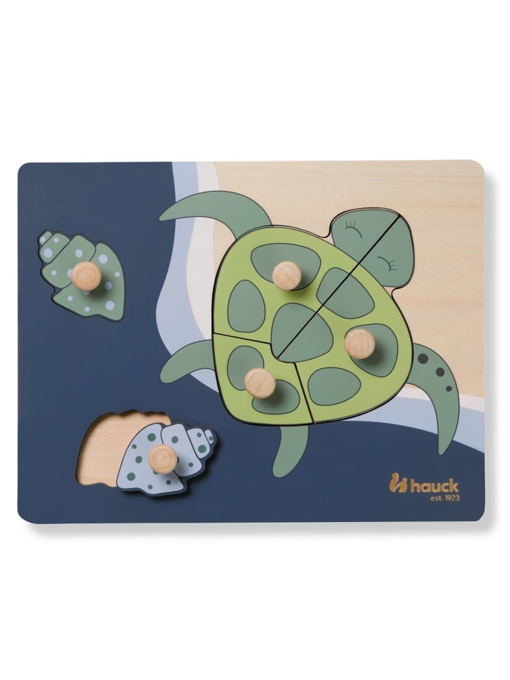 Деревянный пазл с колышками для малыша (от 1 года) - Черепашка в красочном исполнении
Деревянный пазл с колышками для малыша (от 1 года) - Черепашка в красочном исполнении