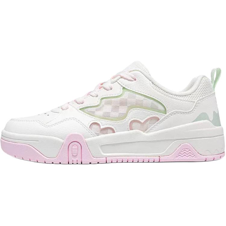 Детские противоскользящие износостойкие низкие кроссовки для скейтбординга XTEP, белый/розовый/кремовый
Детские противоскользящие износостойкие низкие кроссовки для скейтбординга XTEP, белый/розовый/кремовый